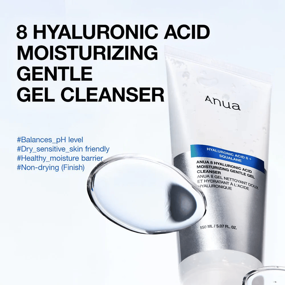 8 Hyaluronic Acid Moisturizing Gentle Gel Cleanser 150ml